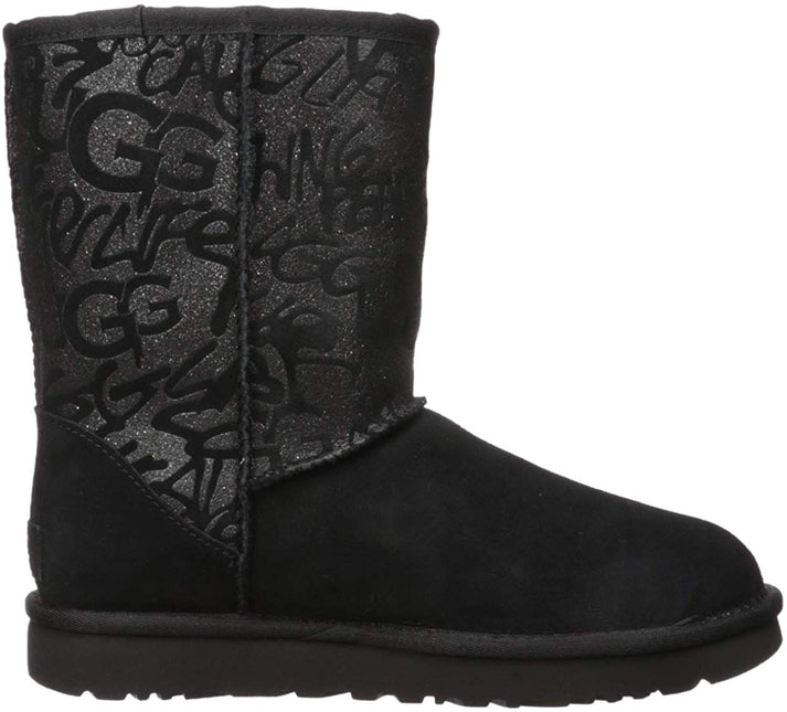 UGG W CLASSIC SHORT SPARKLE GRAFFITI WOMEN BOOTS