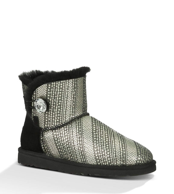 Ugg Mini Bailey Button Bling-Ugg-Boots,Brand_Ugg,Gender_Women's,Type_Boots,Women