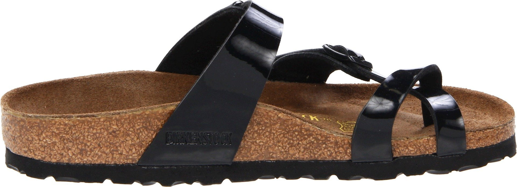 BIRKENSTOCK MAYARI BIRKOFLOR WOMEN SANDALS - Black Patent