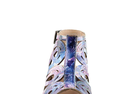 L'ARTISTE FLOURISHA-BLUM WOMEN SANDALS