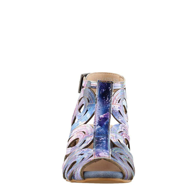 L'ARTISTE FLOURISHA-BLUM WOMEN SANDALS