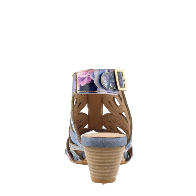 L'ARTISTE FLOURISHA-BLUM WOMEN SANDALS