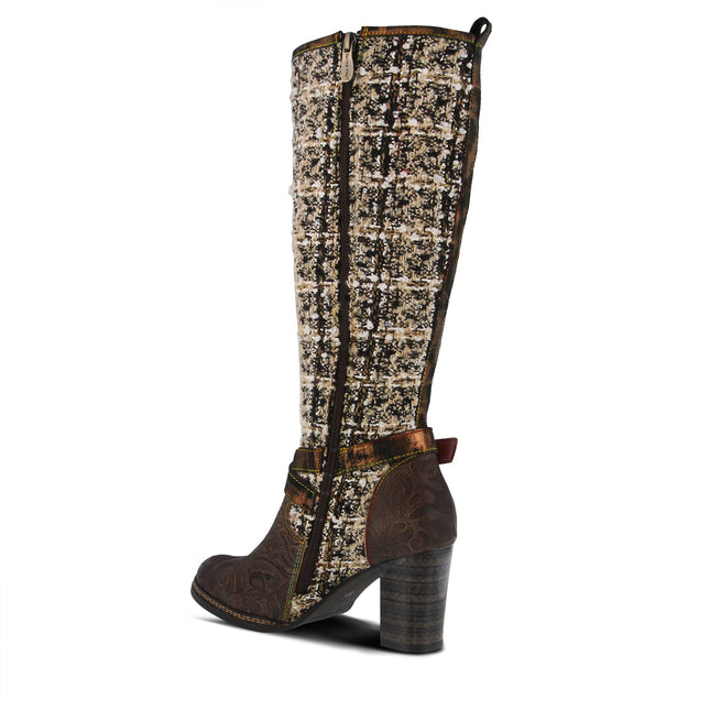 L'ARTISTE TWEED-BRM WOMEN BOOTS