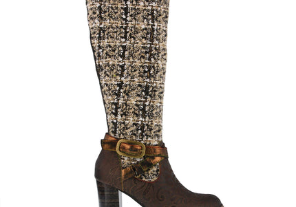 L'ARTISTE TWEED-BRM WOMEN BOOTS