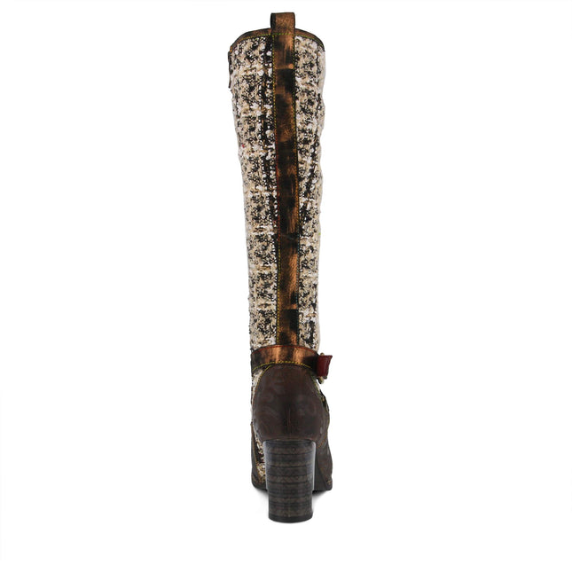 L'ARTISTE TWEED-BRM WOMEN BOOTS