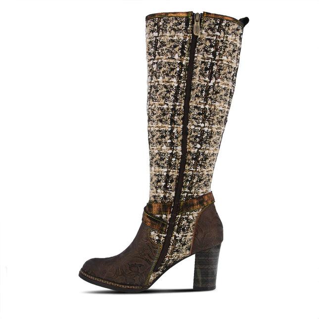 L'ARTISTE TWEED-BRM WOMEN BOOTS