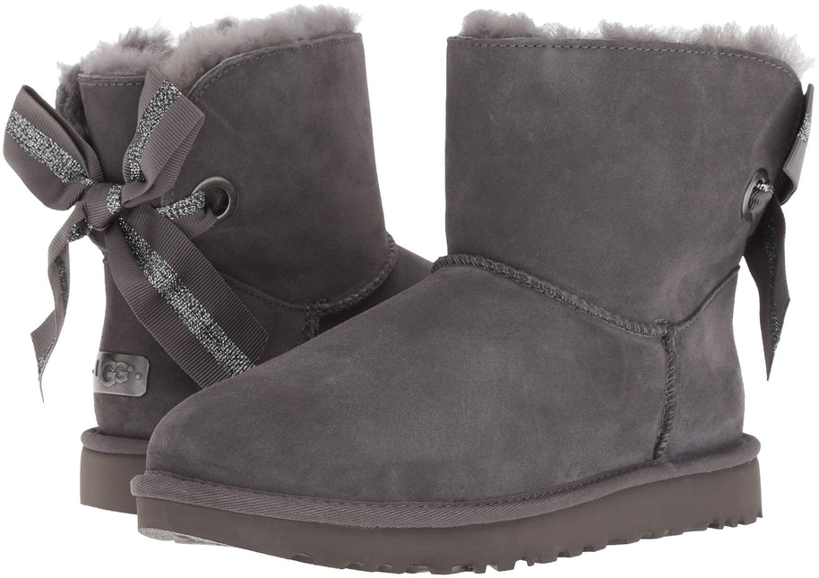 UGG W CUSTOMIZABLE BAILEY BOW MINI-UGG-Boots,Brand_UGG,Gender_Women's,Type_Boots,Women