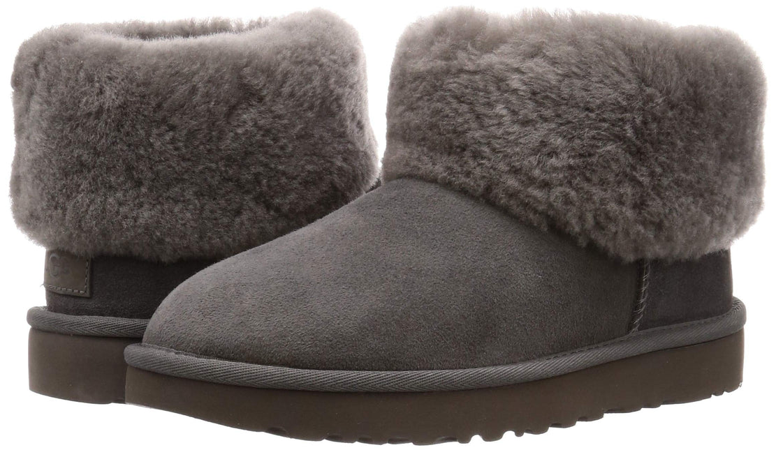 UGG W CLASSIC MINI FLUFF WOMEN BOOTS