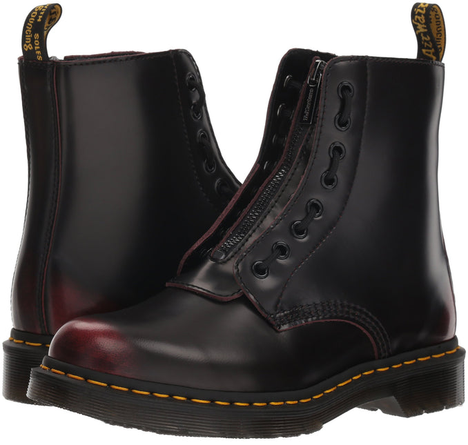 DR. MARTENS 1460 PASCAL FRNT ZIP WOMEN BOOTS