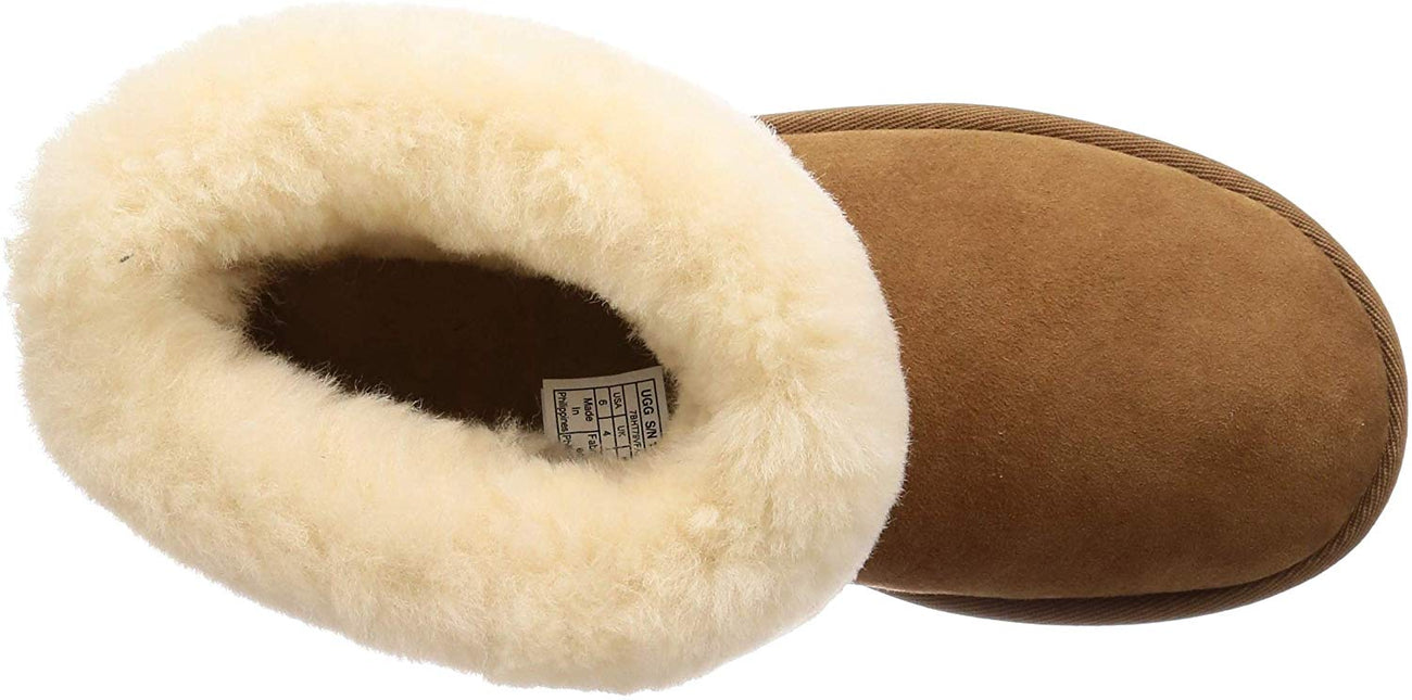 UGG W CLASSIC MINI FLUFF WOMEN BOOTS