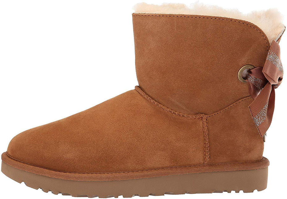 UGG W CUSTOMIZABLE BAILEY BOW MINI-UGG-Boots,Brand_UGG,Gender_Women's,Type_Boots,Women