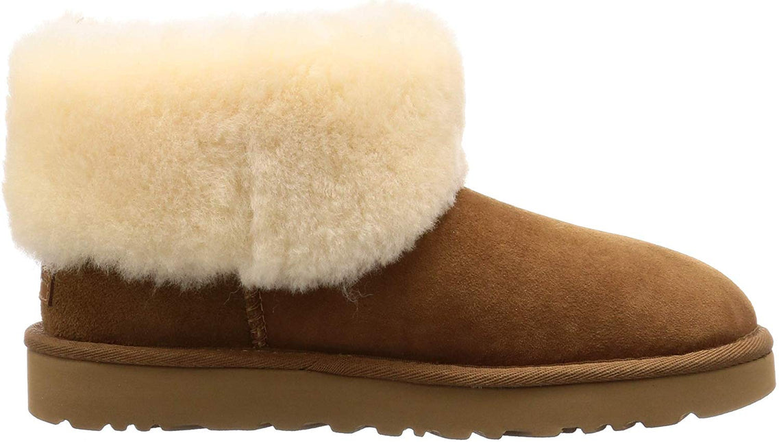 UGG W CLASSIC MINI FLUFF WOMEN BOOTS