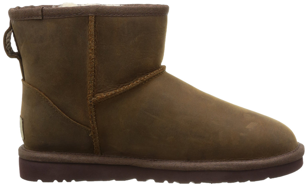 UGG CLASSIC MINI LEATHER WOMEN BOOTS