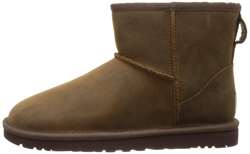 UGG CLASSIC MINI LEATHER WOMEN BOOTS