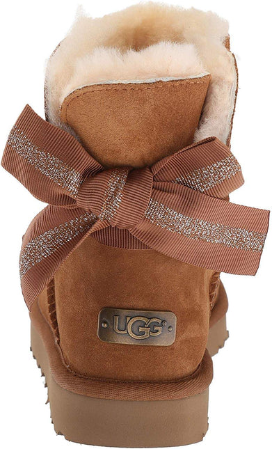 UGG W CUSTOMIZABLE BAILEY BOW MINI-UGG-Boots,Brand_UGG,Gender_Women's,Type_Boots,Women