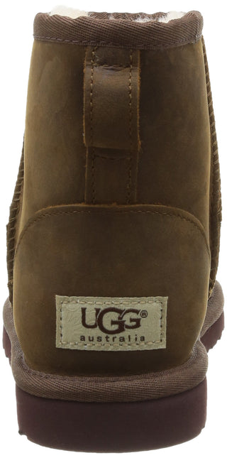 UGG CLASSIC MINI LEATHER WOMEN BOOTS