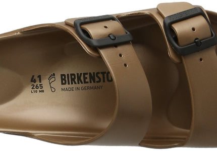 BIRKENSTOCK ESSENTIALS ARIZONA EVA METALIC WOMEN SANDALS