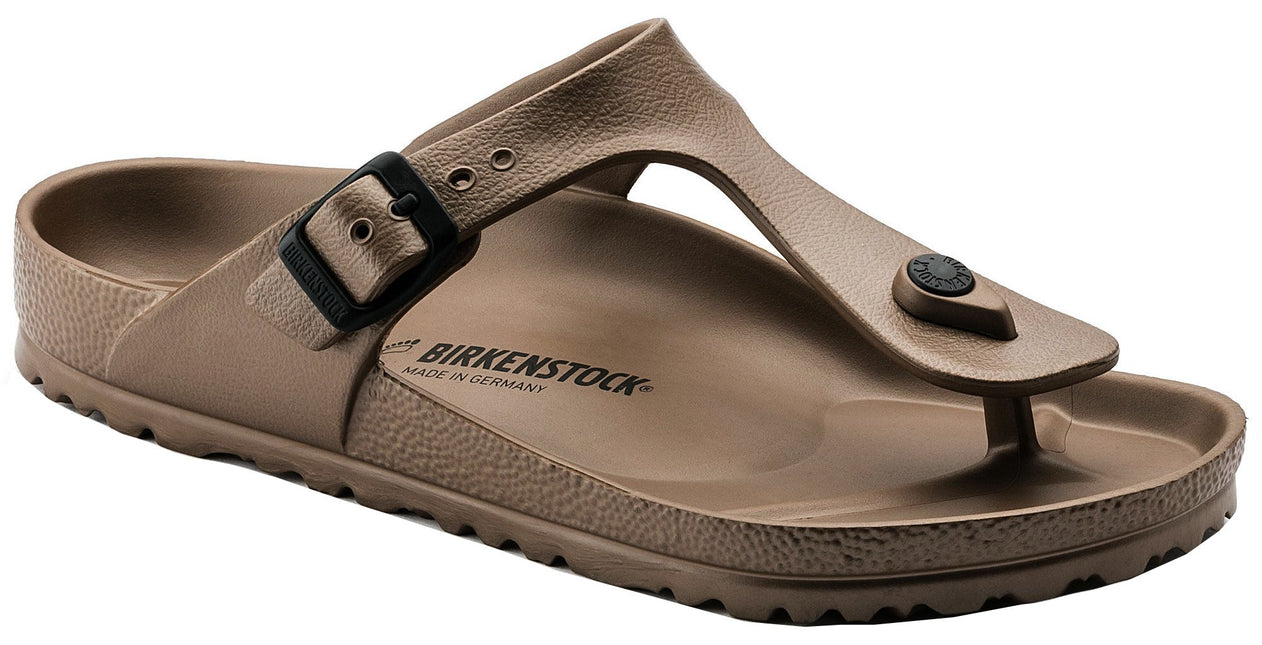 BIRKENSTOCK ESSENTIALS GIZEH EVA METALIC WOMEN SANDALS