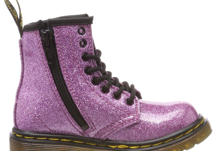 DR. MARTENS 1460 GLITTER T KIDS BOOTS