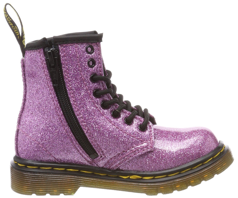 DR. MARTENS 1460 GLITTER T KIDS BOOTS