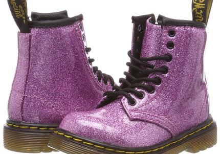 DR. MARTENS 1460 GLITTER T KIDS BOOTS