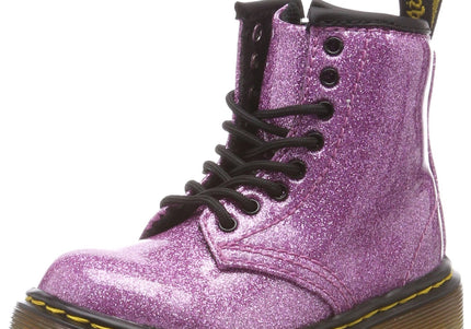 DR. MARTENS 1460 GLITTER T KIDS BOOTS