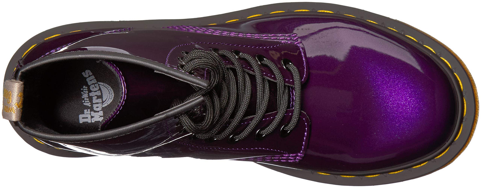 DR. MARTENS 1460 W VEGAN CHROME WOMEN BOOTS