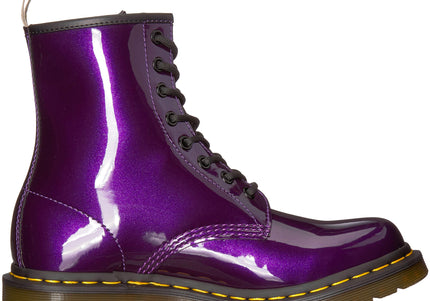 DR. MARTENS 1460 W VEGAN CHROME WOMEN BOOTS