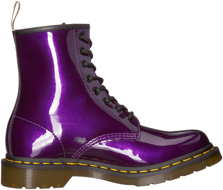 DR. MARTENS 1460 W VEGAN CHROME WOMEN BOOTS