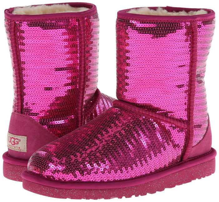 Ugg Kids Classic Shortoddler Sparkles-Ugg-Brand_Ugg,Gender_Children's,Gender_Kids,Kids