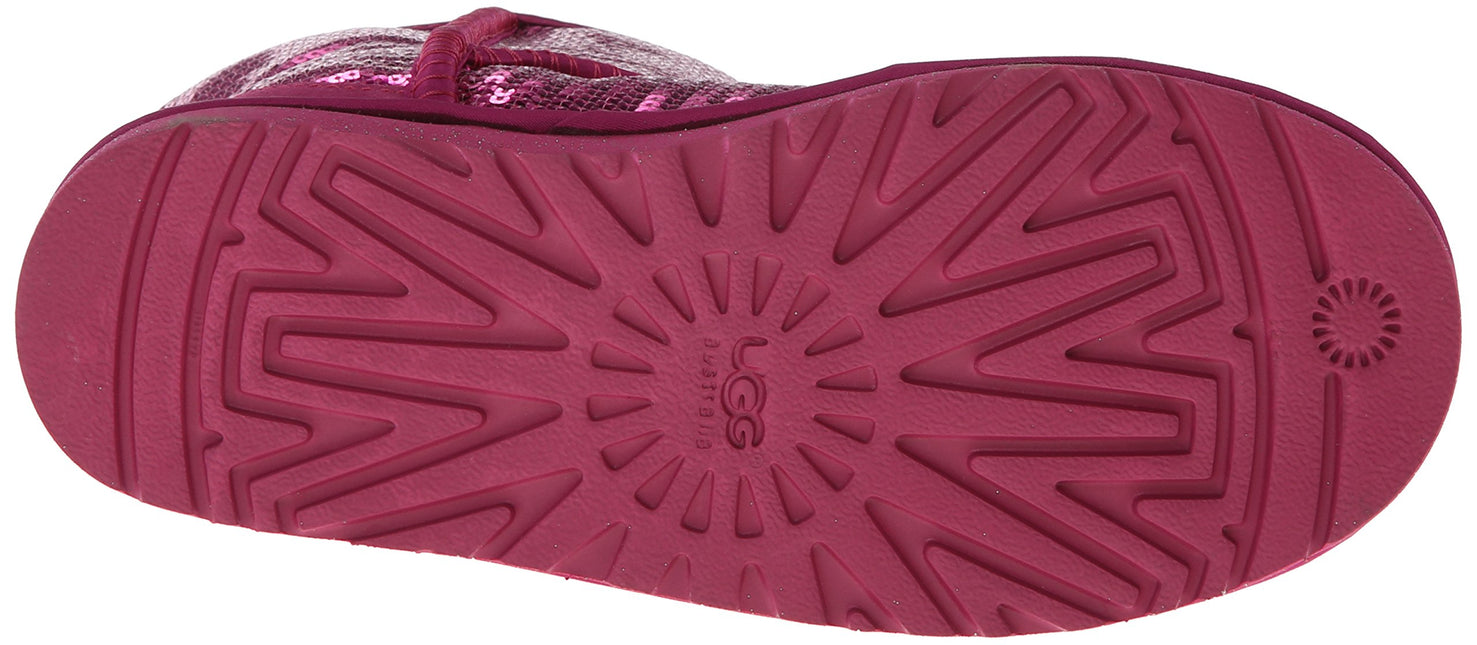 UGG KIDS CLASSIC SHORTODDLER SPARKLES KIDS BOOTS