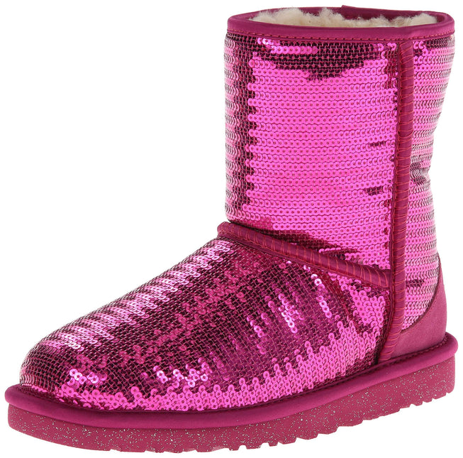 Ugg Kids Classic Shortoddler Sparkles-Ugg-Brand_Ugg,Gender_Children's,Gender_Kids,Kids