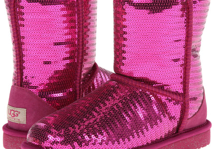 UGG KIDS CLASSIC SHORTODDLER SPARKLES KIDS BOOTS