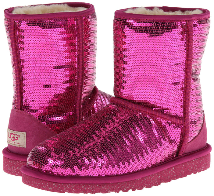 UGG KIDS CLASSIC SHORTODDLER SPARKLES KIDS BOOTS