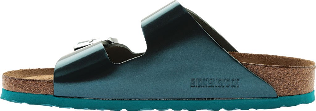 BIRKENSTOCK ARIZONA SOFT FOOTBED METALIC WOMEN SANDALS