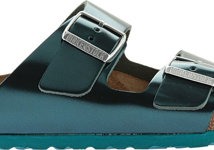 BIRKENSTOCK ARIZONA SOFT FOOTBED METALIC WOMEN SANDALS