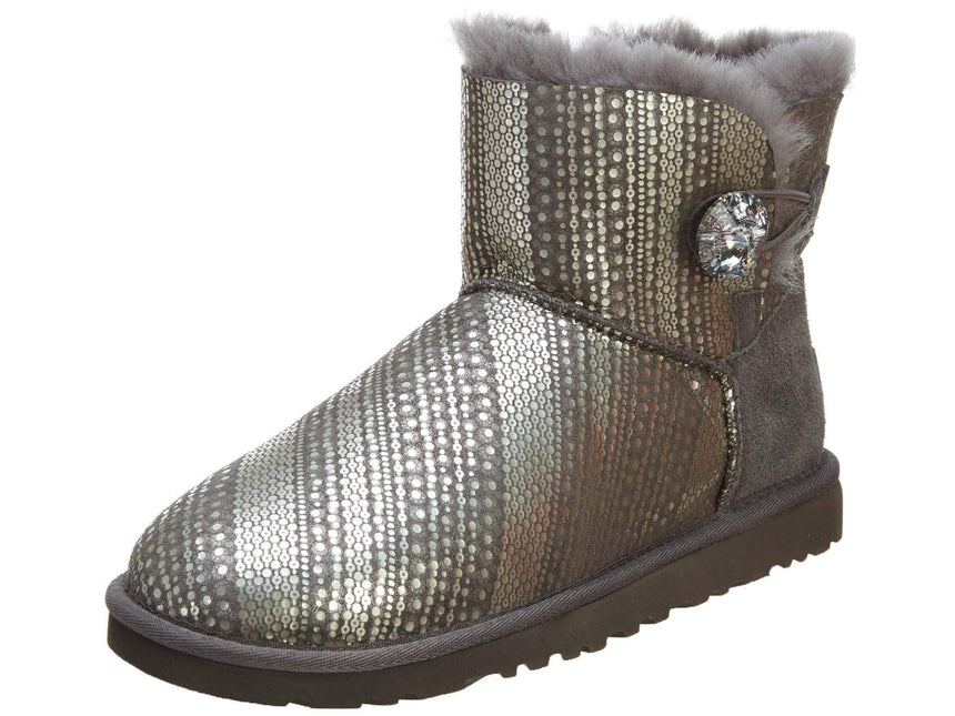 Ugg Mini Bailey Button Bling-Ugg-Boots,Brand_Ugg,Gender_Women's,Type_Boots,Women