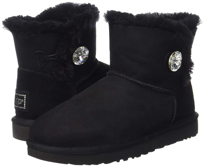 Ugg Mini Bailey Button Bling-Ugg-Boots,Brand_Ugg,Gender_Women's,Type_Boots,Women