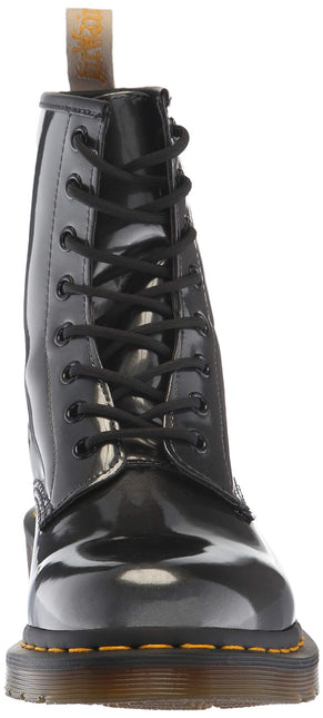DR. MARTENS 1460 W VEGAN CHROME WOMEN BOOTS