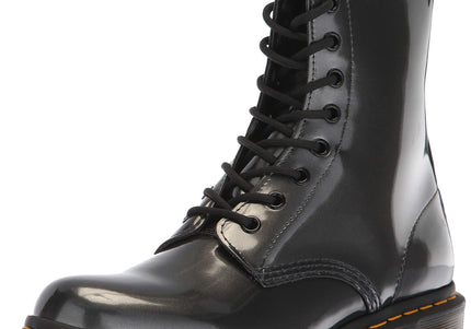 DR. MARTENS 1460 W VEGAN CHROME WOMEN BOOTS