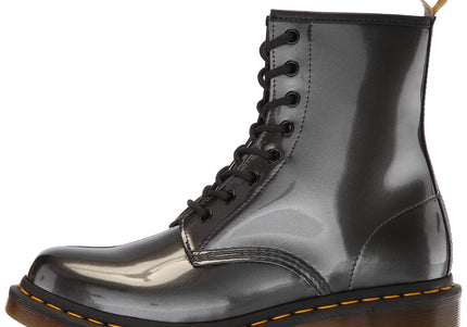 DR. MARTENS 1460 W VEGAN CHROME WOMEN BOOTS