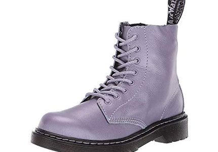 DR. MARTENS JUNIOR 1460 PASCAL METALLIC VIRGINIA YOUTH BOOTS