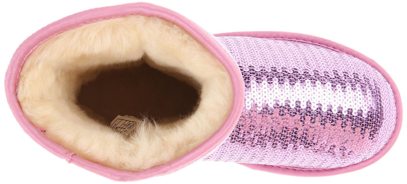 UGG KIDS CLASSIC SHORTODDLER SPARKLES KIDS BOOTS