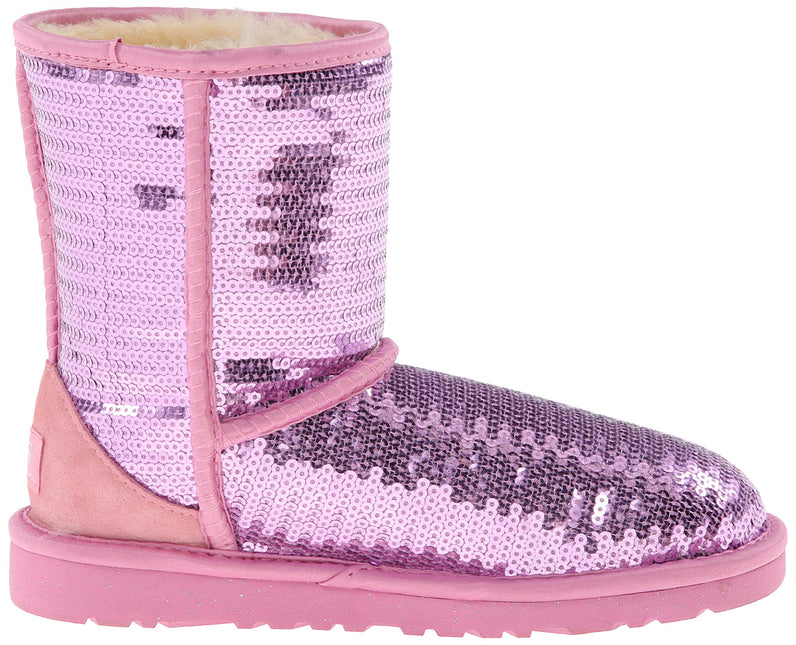 UGG KIDS CLASSIC SHORTODDLER SPARKLES KIDS BOOTS