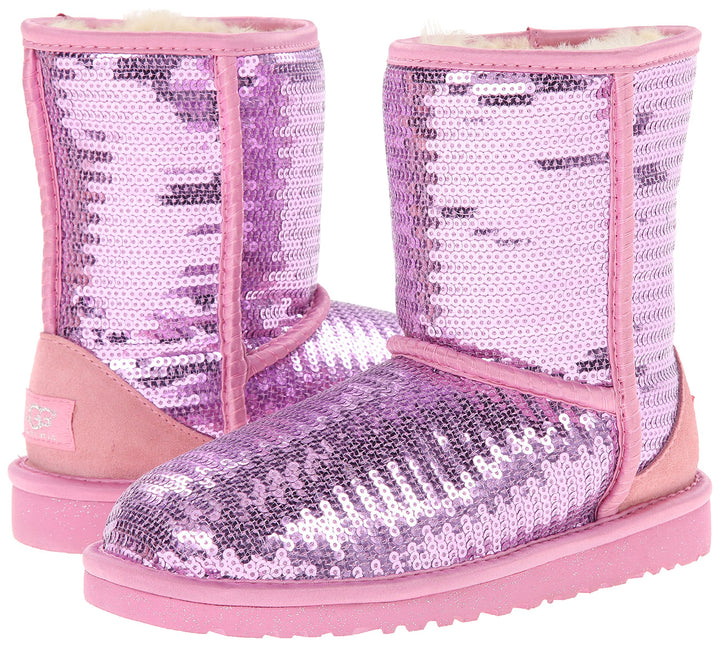UGG KIDS CLASSIC SHORTODDLER SPARKLES KIDS BOOTS