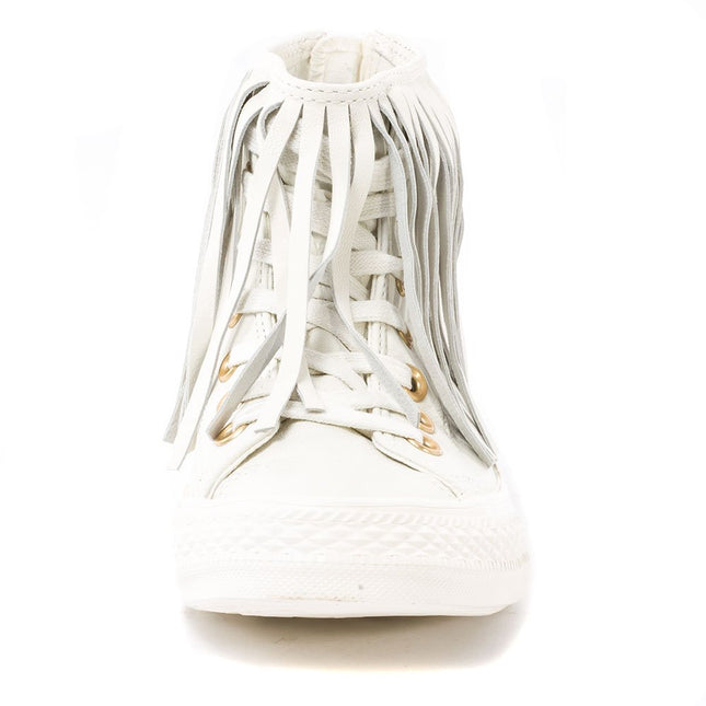 CONVERSE CHUCK TAYLOR ALL STAR FRINGE HI WOMEN SNEAKERS