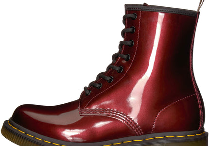 DR. MARTENS 1460 W VEGAN CHROME WOMEN BOOTS