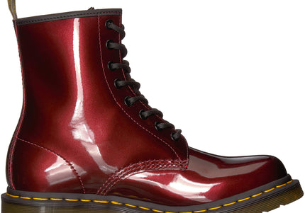 DR. MARTENS 1460 W VEGAN CHROME WOMEN BOOTS