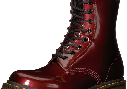 DR. MARTENS 1460 W VEGAN CHROME WOMEN BOOTS