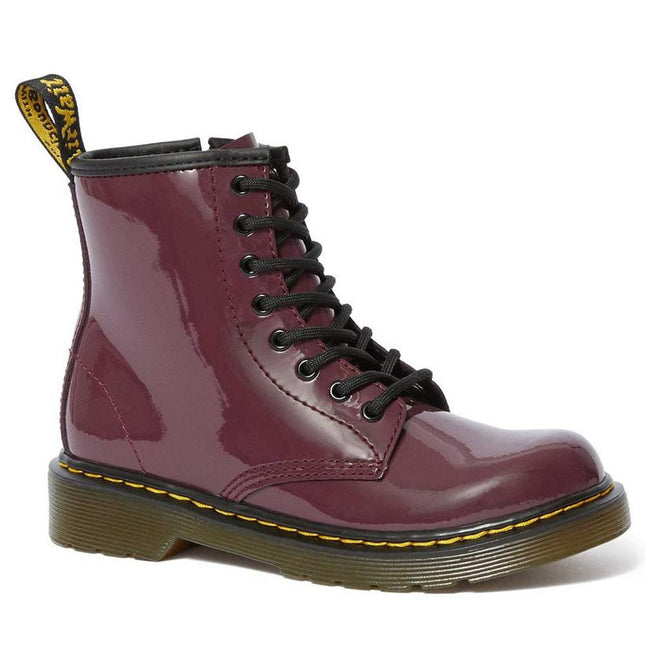 DR. MARTENS 1460 PATENT JUNIOR KIDS BOOTS